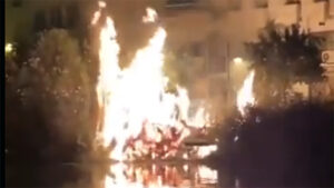Incendio en el Paseo de la O